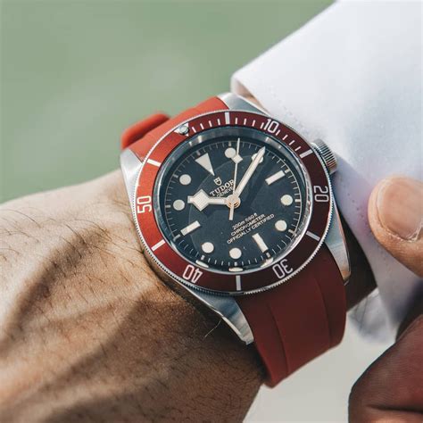 tudor black bay heritage strap|tudor black bay replacement strap.